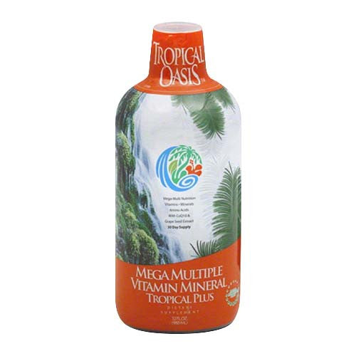 Tropical Oasis Tropical Plus Mega Multivitamins And Minerals - 32 Oz